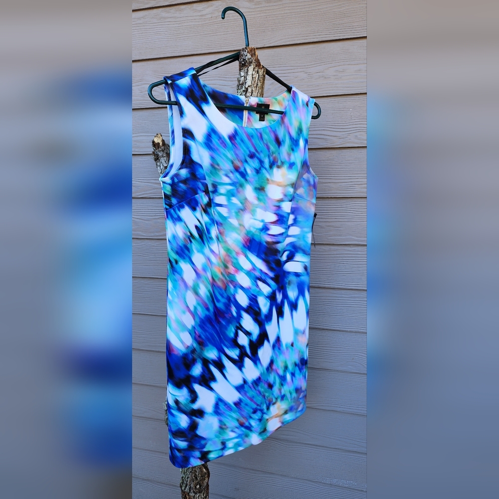 Worthington Multicolor Sleeveless Dress NWT